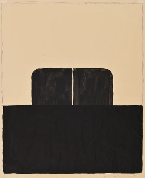 Matias Spescha — Ohne Titel, 1992