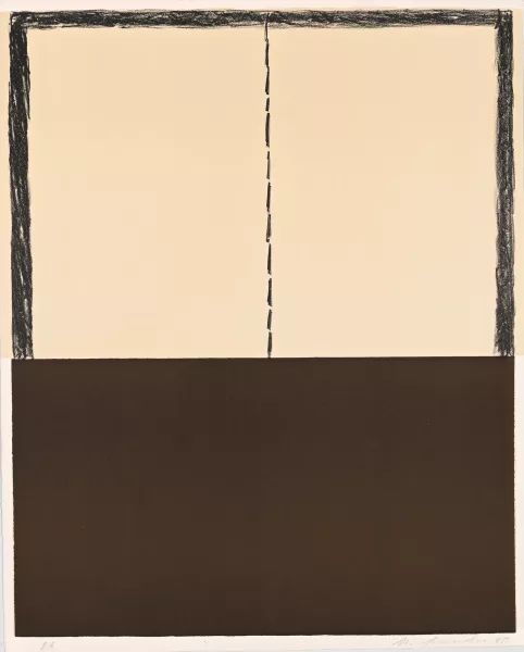 Matias Spescha — 2 Blätter: Ohne Titel, 1995