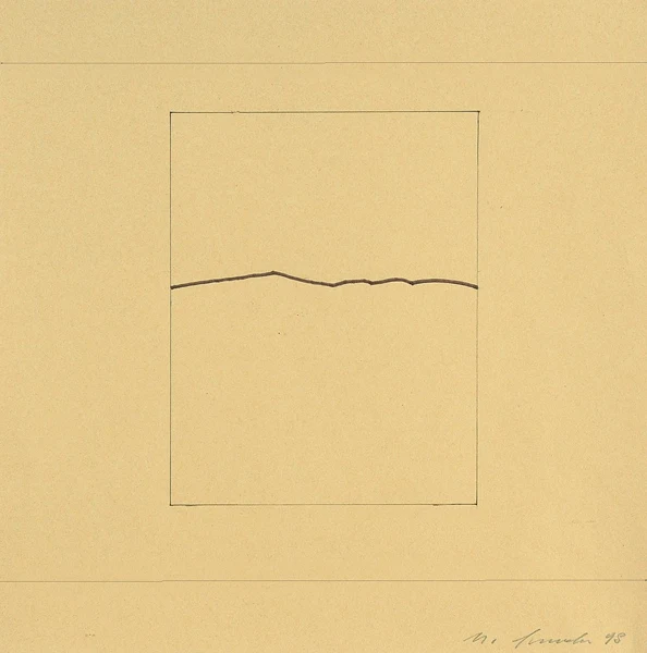 Matias Spescha — Studie zu Wandbild, 1998