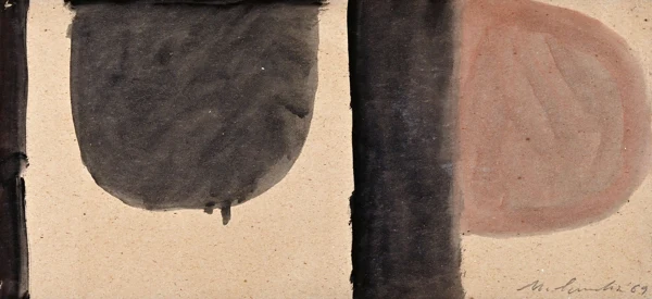 Matias Spescha — Ohne Titel, 1969