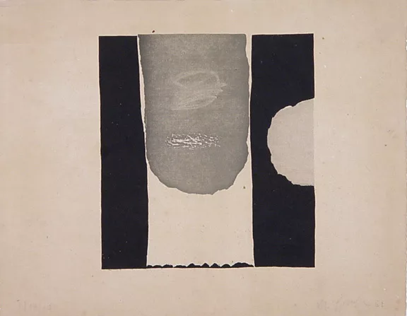 Matias Spescha — Ohne Titel, aus "Linolschnitt-Serie", 1963