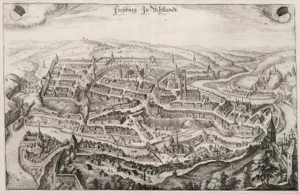 Matthäus Merian — Freiburg in Üchtland
