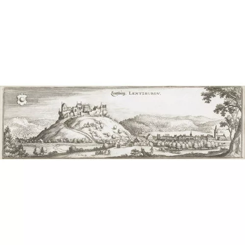 Matthäus Merian — "Lentzburg. Lentzburgv,".