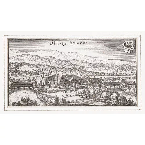 Matthäus Merian — "Arberg. Arberg".