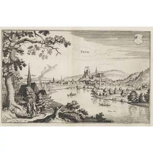 Matthäus Merian — "Thun".