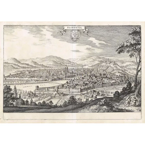 Matthäus Merian — "Florentia.".