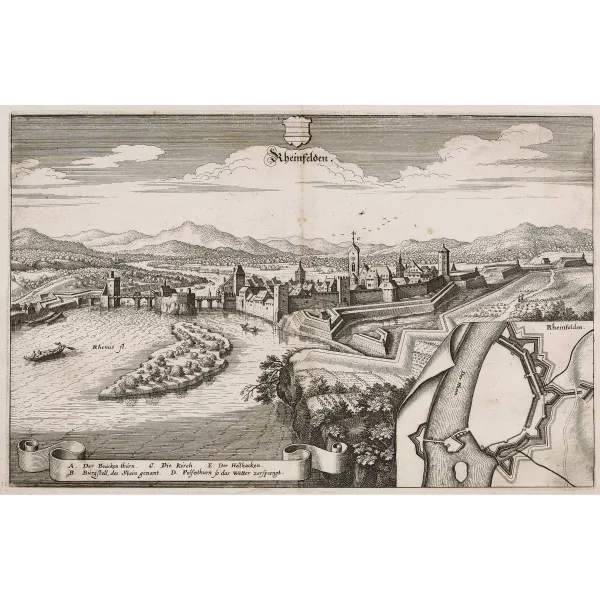 Matthäus Merian — "Rheinfelden".