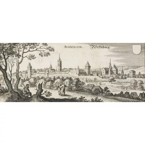 Matthäus Merian — "Aventicum. Wifflisburg".