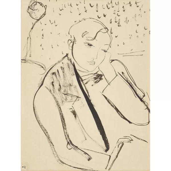 Maurice Barraud — Sitzende.
