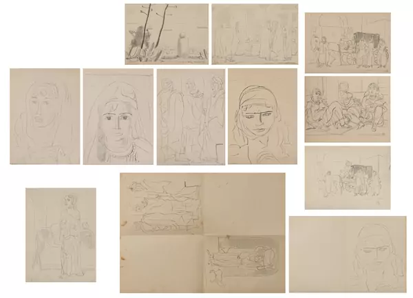 Maurice BARRAUD (1889-1954), ensemble de 13 lithographies — DognyAuction