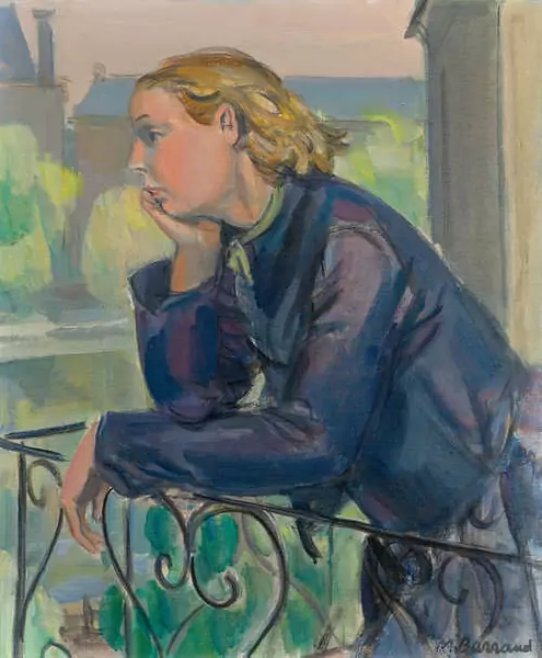 MAURICE BARRAUD — Sur le balcon. — Koller Auktionen