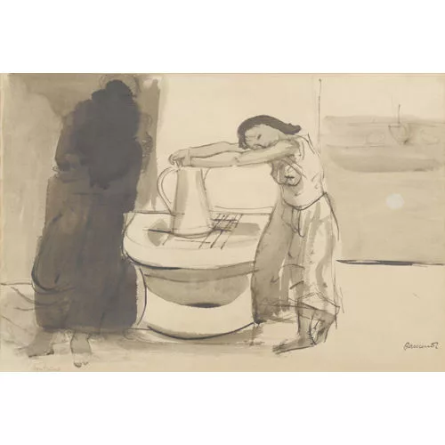Maurice Barraud — "Fontaine".