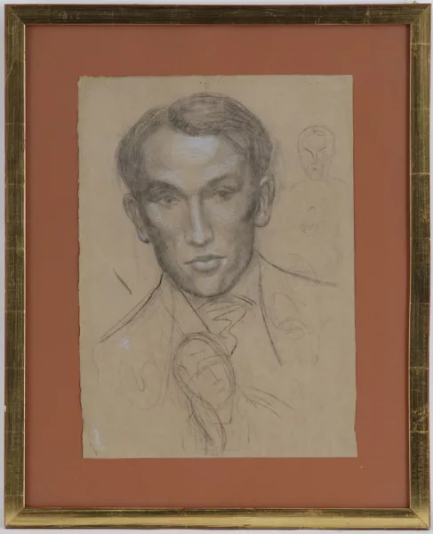 Maurice Barraud — Autoportrait