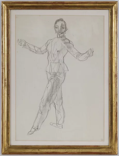 Maurice Barraud — Isabelle, arlequin