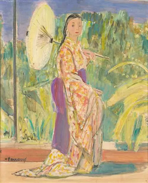 MAURICE BARRAUD — La japonaise. — Koller Auktionen
