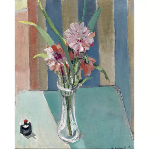 Maurice Barraud — "Le bouquet rosé".
