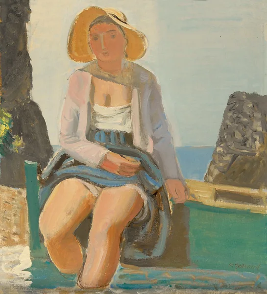 Maurice Barraud — Baigneuse