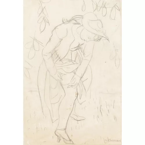 Maurice Barraud — Femme debout.