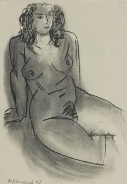Maurice Barraud — Maurice Barraud (1889-1954), \\Jeune femme nue\\,