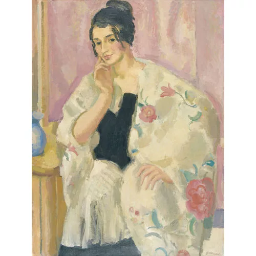 Maurice Barraud — Portrait de Mme Fley.
