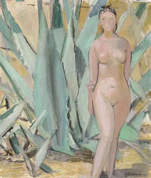 Maurice Barraud — Nu au jardin