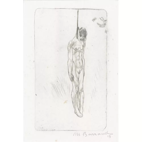 Maurice Barraud — La pendue.