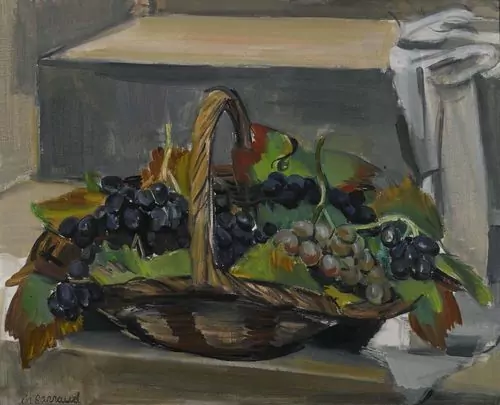 MAURICE BARRAUD — Panier de raisins. — Koller Auktionen