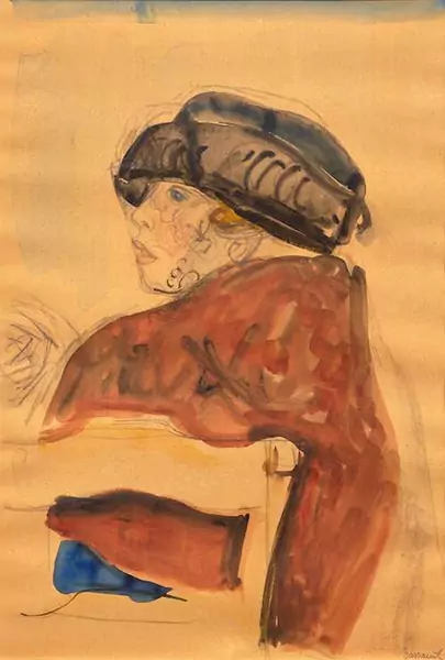MAURICE BARRAUD — Femme à la fourrure. — Koller Auktionen