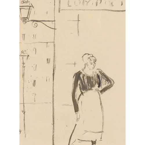 Maurice Barraud — Jeune fille.