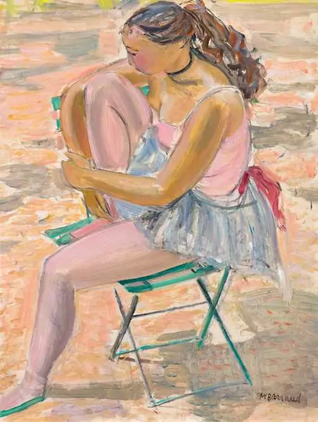 MAURICE BARRAUD — Danseuse assise. — Koller Auktionen