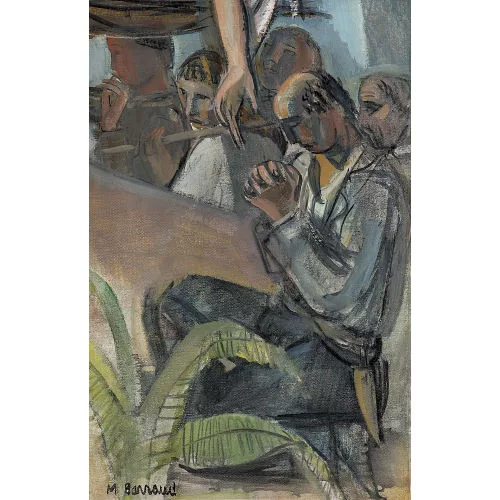 Maurice Barraud — Betende Pilgergruppe.