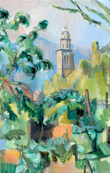 Maurice Barraud — Église au Tessin