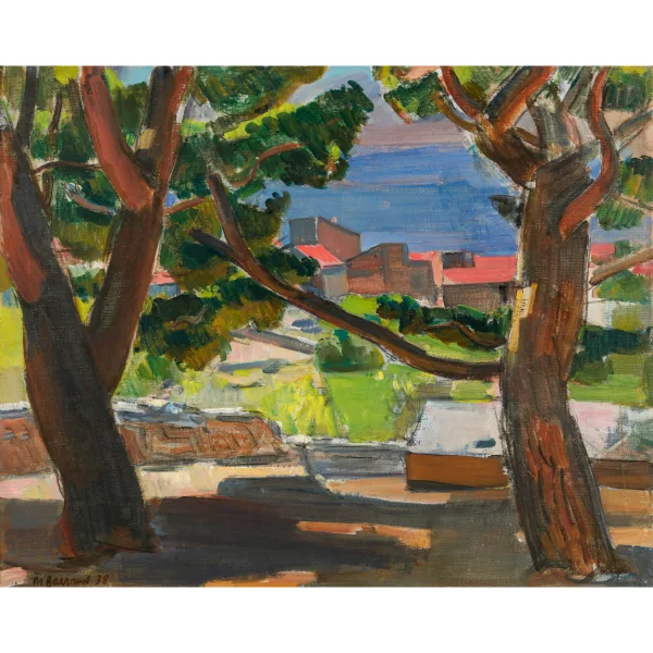 Maurice Barraud — "Vue de Cassis".