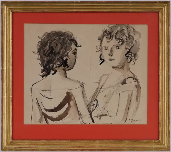 Maurice Barraud — Portrait de fillette,