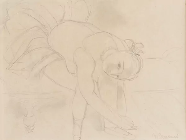 Maurice BARRAUD (1889-1954), 'Danseuse', crayon — DognyAuction