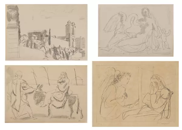 Maurice BARRAUD (1889-1954), ensemble de quatre lithographies — DognyAuction