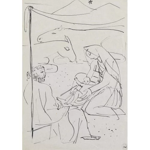 Maurice Barraud — "Heilige Familie".