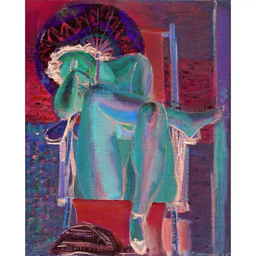 Maurice Barraud — "Femme à l′ombrelle".