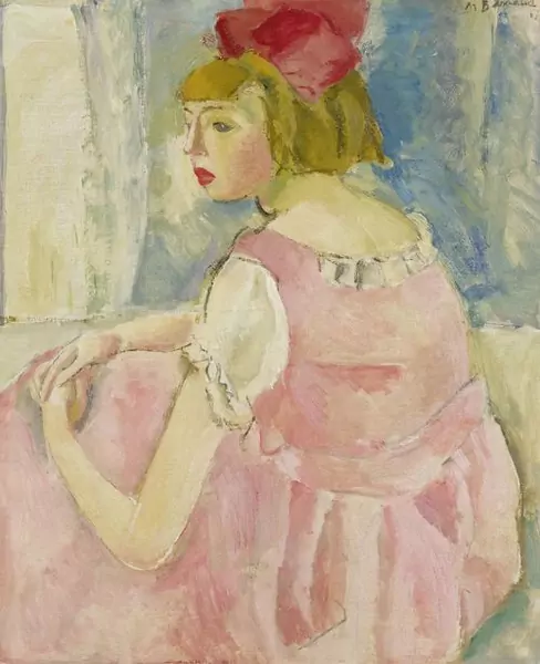 MAURICE BARRAUD — Portrait eines sitzenden Mädchens. — Koller Auktionen