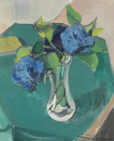 Hortensias au tapis vert, 1943