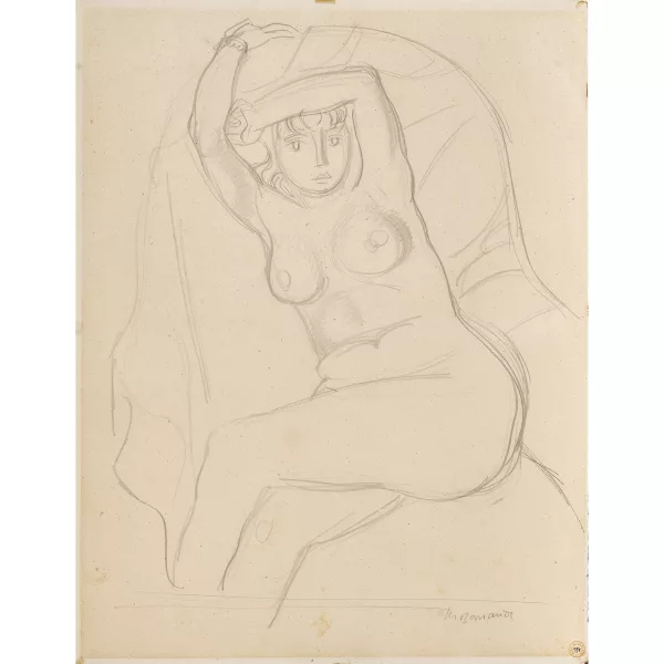 Maurice Barraud — Liegende.