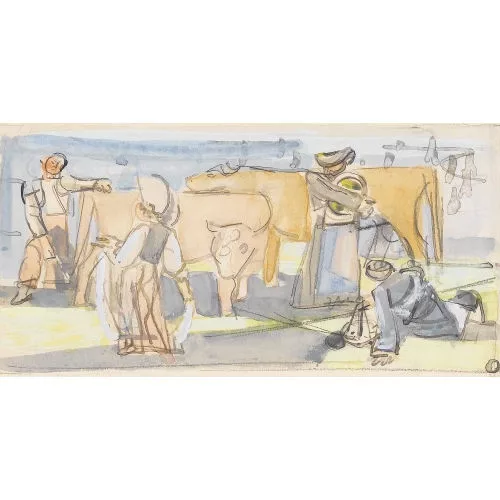 Maurice Barraud — Viehmarkt.