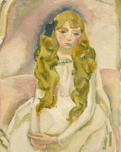 MAURICE BARRAUD — Petite Fille en Clair. Probably circa 1914–18. — Koller Auktionen