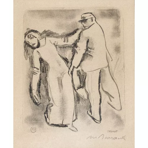 Maurice Barraud — "Départ".