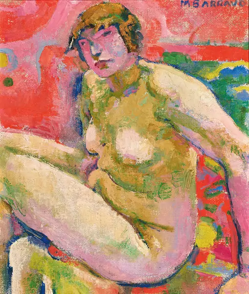 «Nu assis (fauve)» – Maurice Barraud