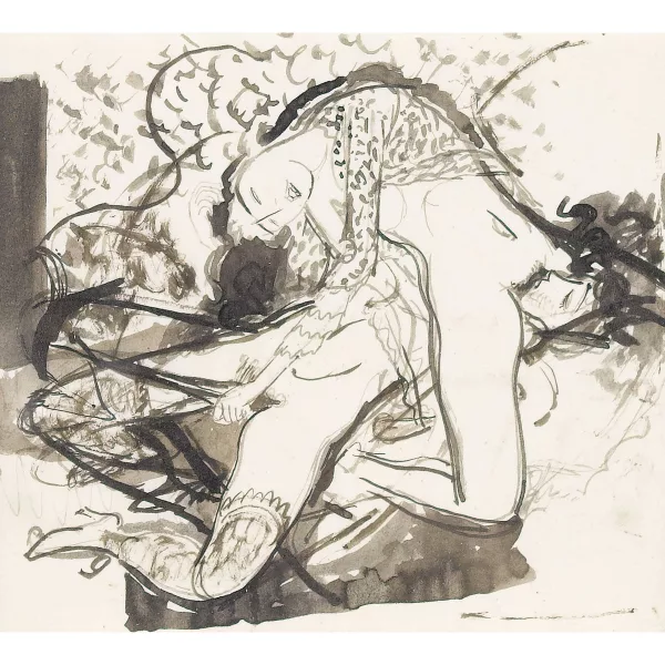 Maurice Barraud — Scène érotique.