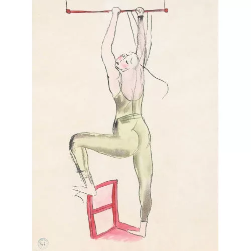 Maurice Barraud — "Saltimbanque".
