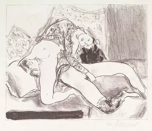 MAURICE BARRAUD — Sechs erotische Motive. In den Jahren 1912 bis 1916 entstanden. — Koller Auktionen