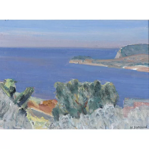 Maurice Barraud — Sommerliche Küstenpartie bei Cassis.