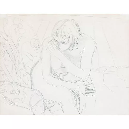 Maurice Barraud — Femme nue.